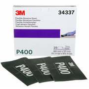 25 flexible Schleifblätter für Trockenanwendung 140 x 171mm Hookit 3M