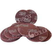07614 - 10 disques de dépolissage 3M très fin rouge CF-DC diamètre 150mm - 3M