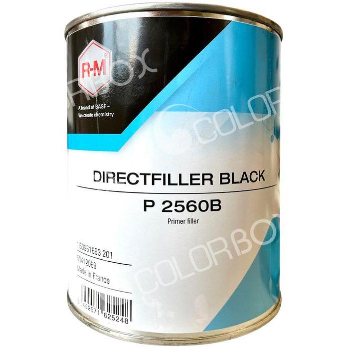 DIRECTFILLER_BLACK - Primer RM Noir isolant & Mouillé sur mouillé sans ponçage 2K P2560B 1L - RM