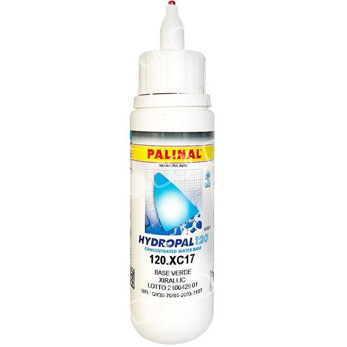 120XC17B - Peinture Hydro PALINAL Vert xirallic 0,1L - PALINAL