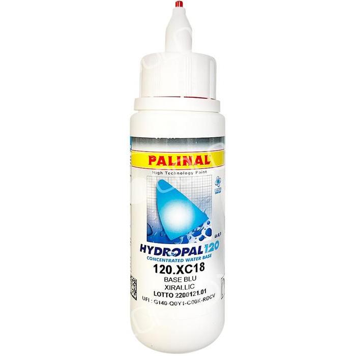 120XC18B - Peinture Hydro PALINAL Bleu xirallix 0,1L - PALINAL