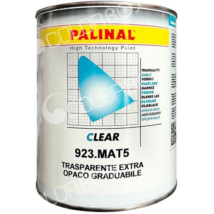 923MAT51 - Vernis carrosserie PALINAL mat, extra mat ou satiné 1L - PALINAL