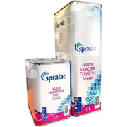 KIT_GLACIER_FAST - Vernis carrosserie SPRALAC, séchage rapide, DEBEER, Kits Glacier SP4401 5l + durcisseur rapide SP2405 2.5l - SPRALAC