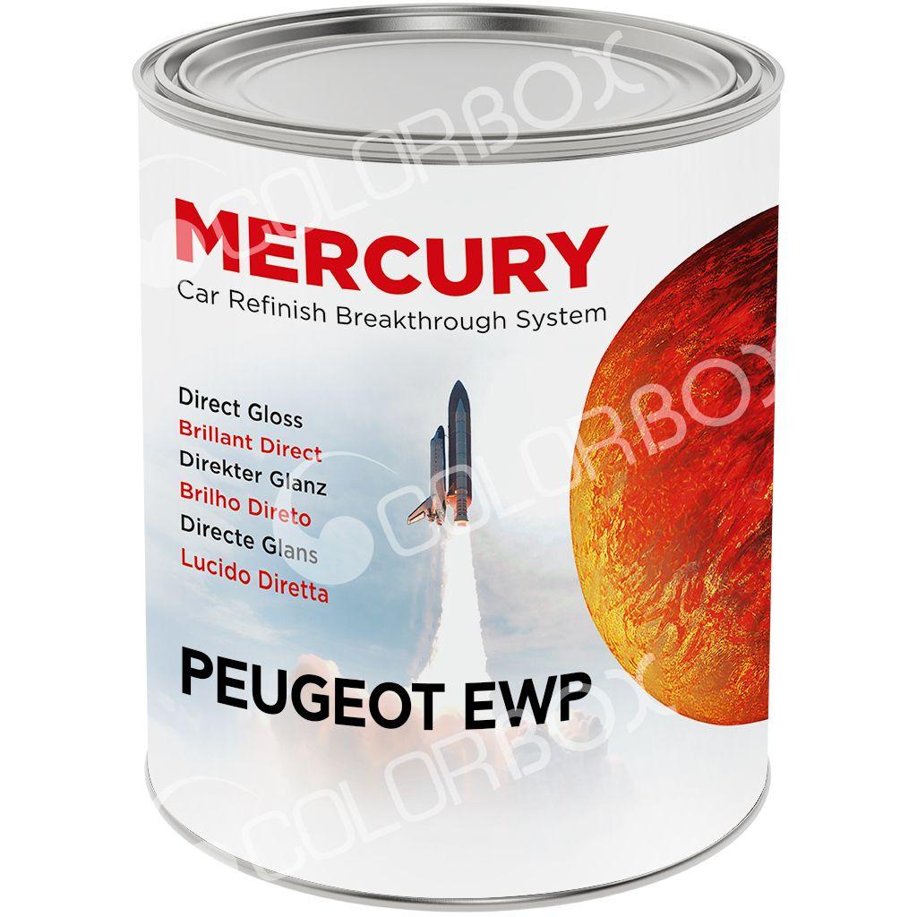 PEUGEOT_EWP - Blanc solvant MERCURY 2K Colorimétrie compatible 95% parc auto  1L - MERCURY