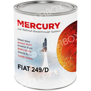FIAT_249 - Solvant MERCURY 2K 1L Colorimétrie compatible 95% parc auto  Blanc - MERCURY