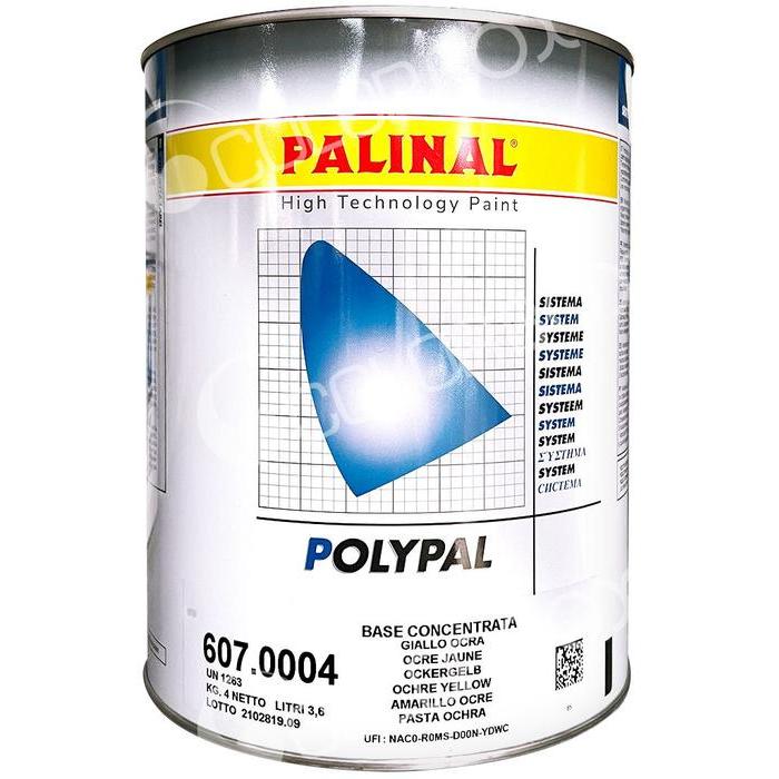 60700043 - Brillant Direct PALINAL Jaune ocre 4kg - PALINAL