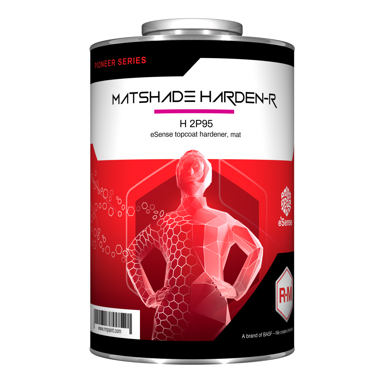 H2P95 - Durcisseur RM Matshade eSense 1L pour vernis mat et satin - RM