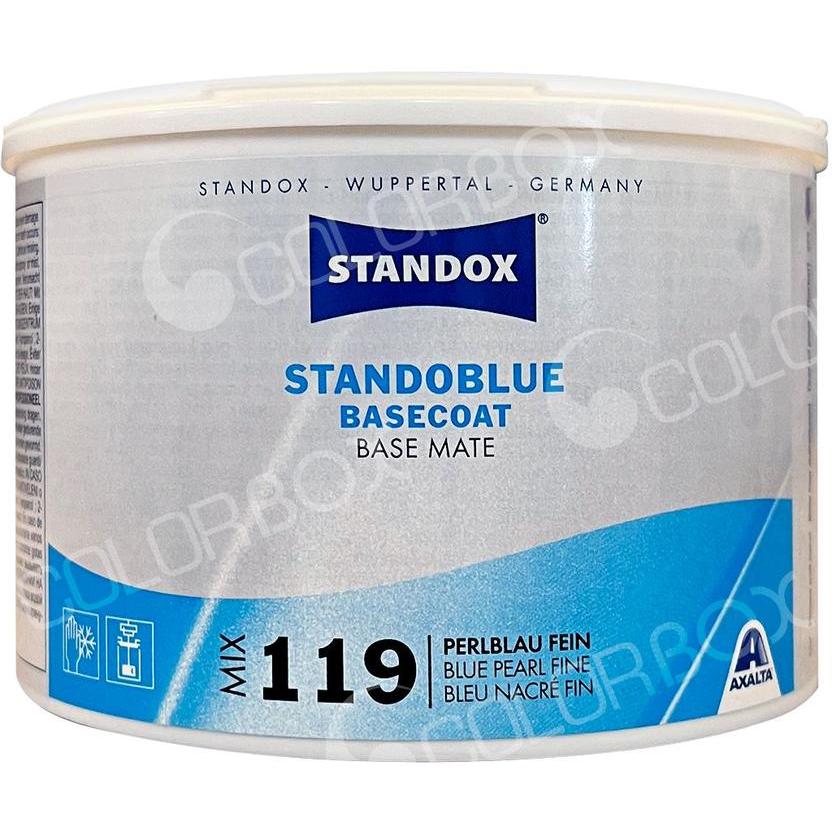MIX119 - Peinture carrosserie STANDOBLUE Blue pearl fine 0.5L - STANDOBLUE