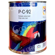 PC92 - Vernis carrosserie GLASURIT extra mat 0.75L - GLASURIT