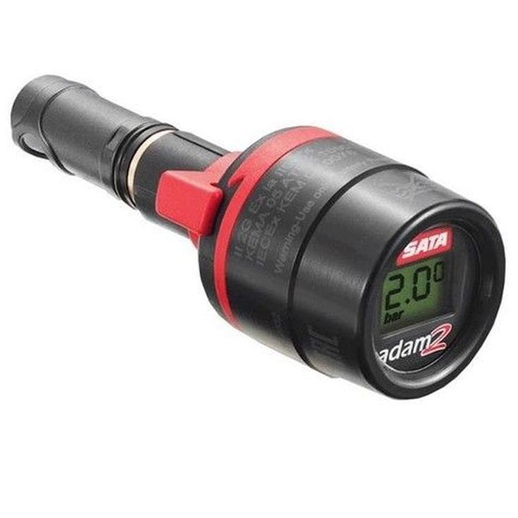 1031723 - Micromètre d'air numérique Adam 2 Noir et support pour SATAjet 5000 - SATA