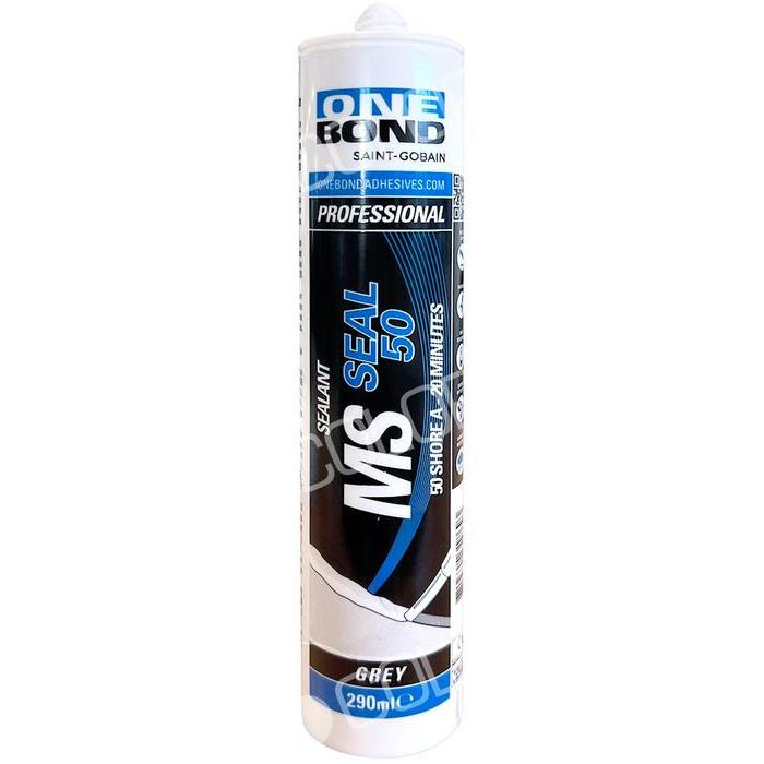 SEAL_50 - Colle One Bond mastic MS gris séchage 20 minutes 290ml - ONE BOND