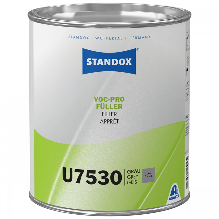 02078071  - Apprêt STANDOX Gris U7530 VOC Pro filler 3.5L - STANDOX