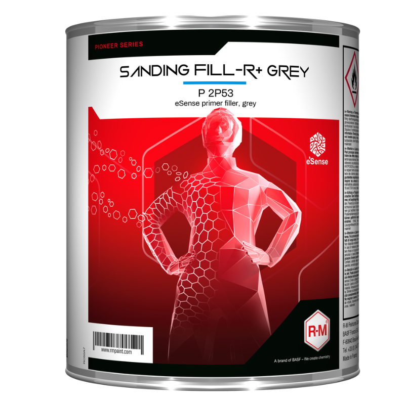 P2P53 - Apprêt RM Gris - Impression-apprêt sanding Fill-R+ eSense 3L - RM