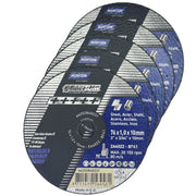 40231 - 5 meules de tronçonnage Norton QUANTUM 76x1.0x10 diamètre76mm