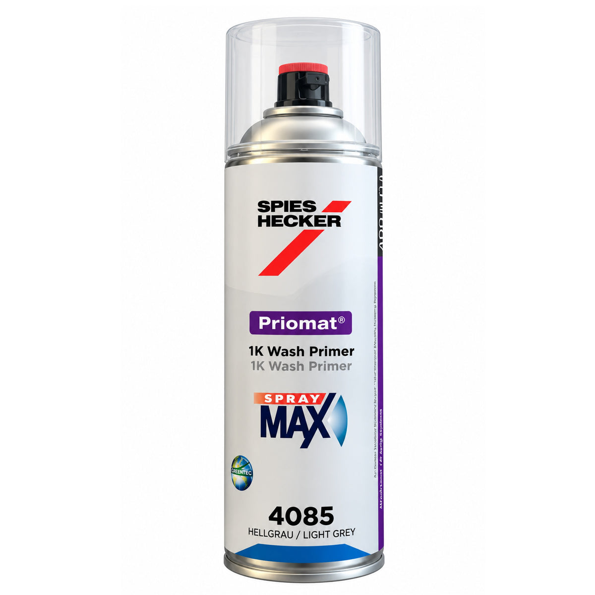 4085-400H - Apprêt SPIES HECKER Gris clair 1K Wash Primer en format de 400ml