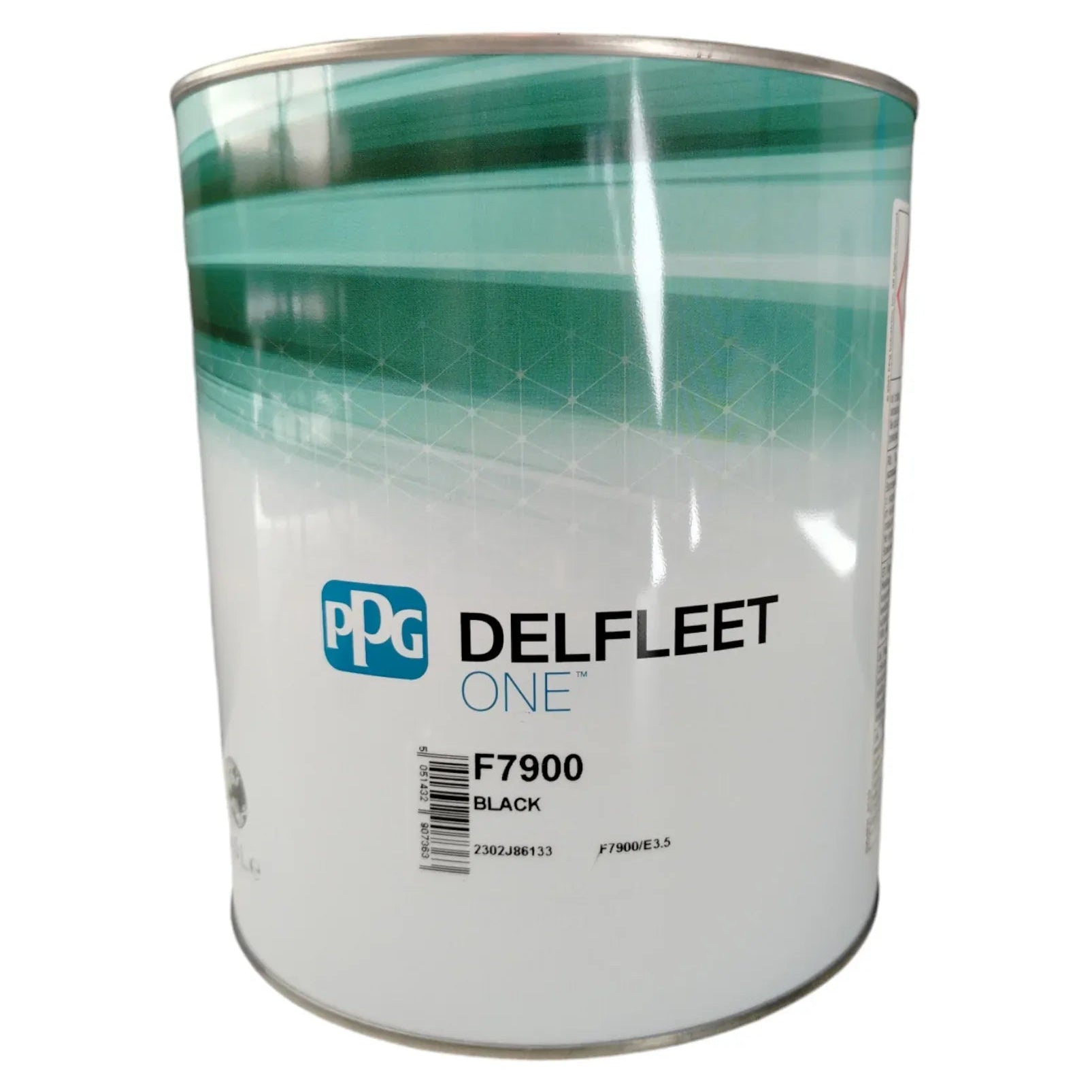 F7900 - Peinture poids lourd PPG DELFLEET   Black ONE 3.5L - PPG DELFLEET ONE