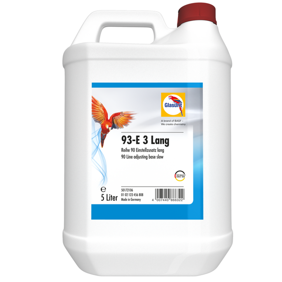 93E3_SLOW - Peinture carrosserie GLASURIT Glassohyde diluant/additif lent 5L - GLASURIT