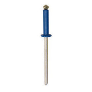4728 - Rivet épanoui bleu universel 4 x 16mm pour plaque d'immatriculation RESTAGRAF - RESTAGRAF