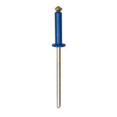4728 - Rivet épanoui bleu universel 4 x 16mm pour plaque d'immatriculation RESTAGRAF - RESTAGRAF