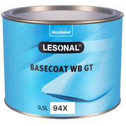94XWB - Peinture carrosserie LESONAL Effet bleu moyen 0.5L - LESONAL