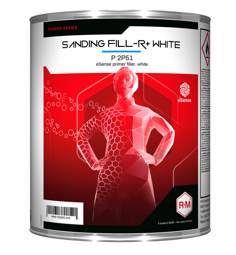 P2P51 - Apprêt RM Blanc - Impression-apprêt sanding Fill-R+ eSense 3L - RM