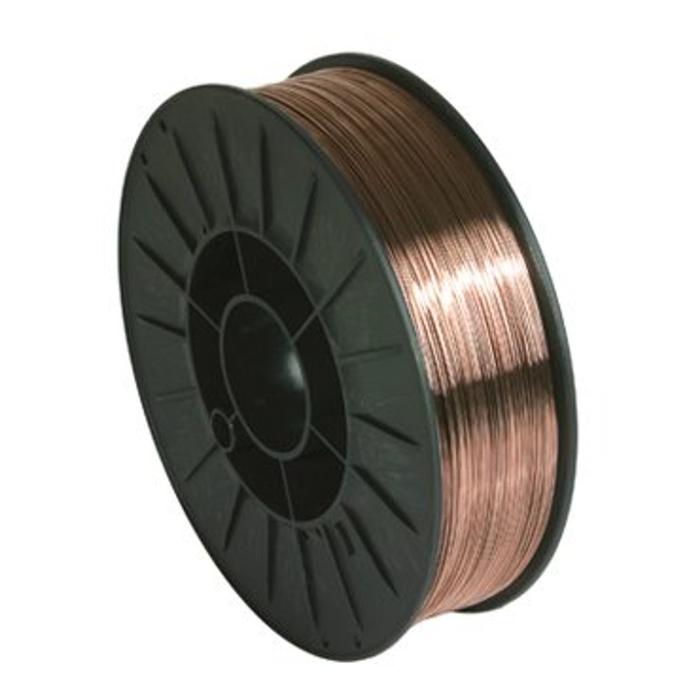80-3108 - Bobine de fil acier à souder Bobine de fil plein diamètre 200mm, Acier, Ø 0,8 - 5kg A RELIRE - METAFLUX