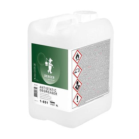 1-851 - Dégraissant DEBEER antistatique solvanté 5L - DEBEER