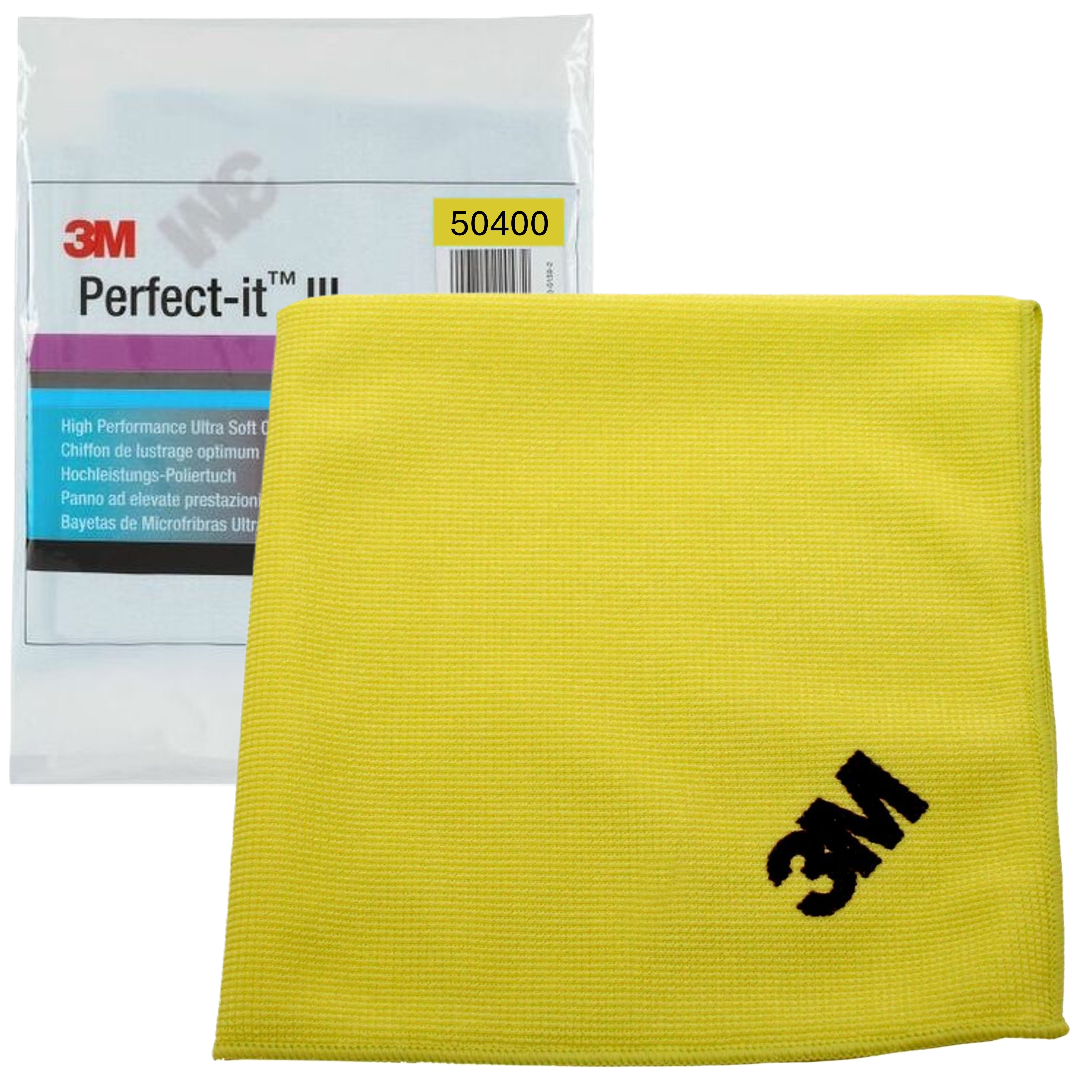 50400 - 1 chiffon de lustrage 3M optimum jaune