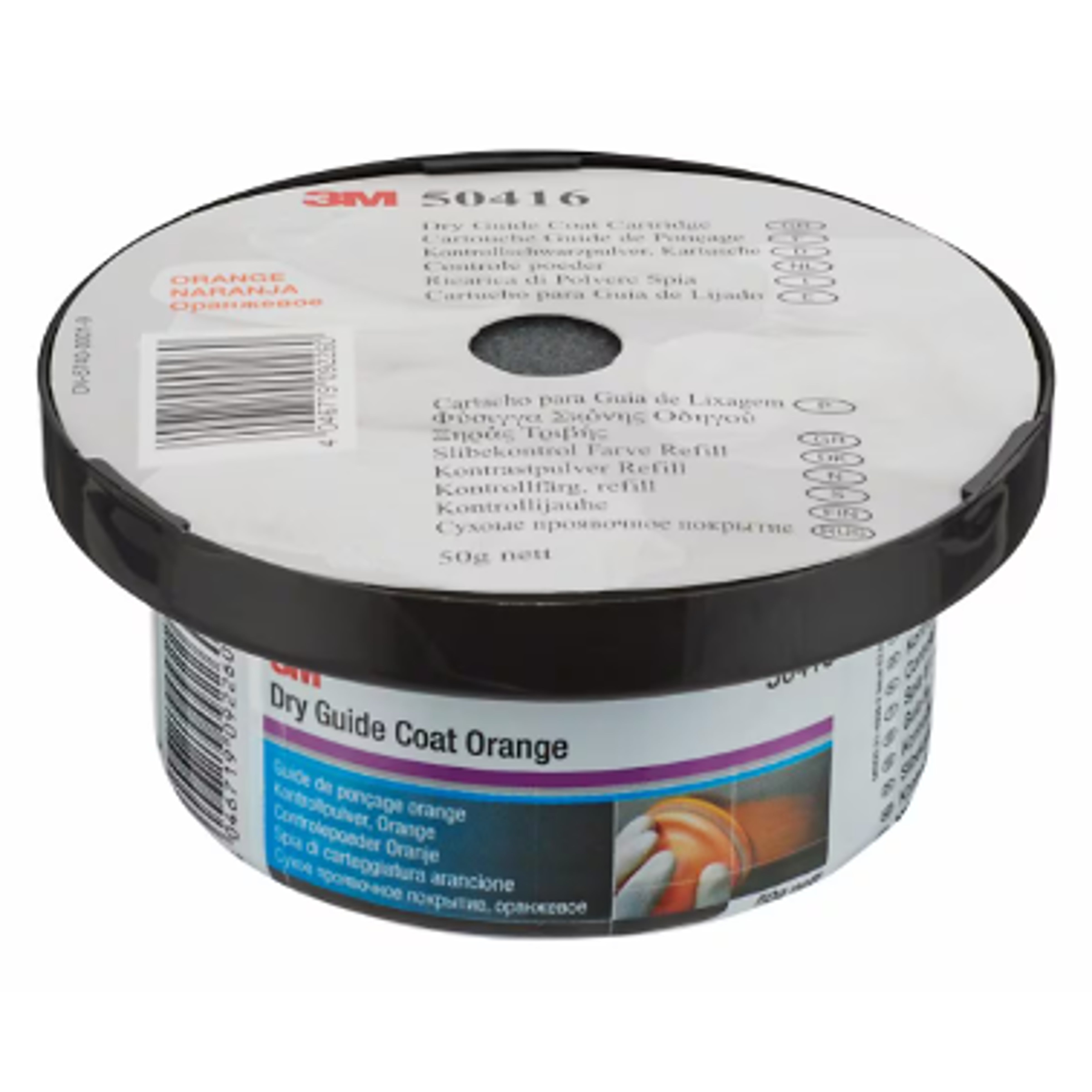 50416 - Kartusche Schleifkontrollpulver 3M orange für dunkle Farbtöne 50g