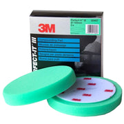 50487 - 2 polijstschuimen 3M groen diameter 150mm