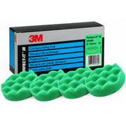 50499 - 4 mousses de polissage 3M vert Perfect-It diamètre 75mm