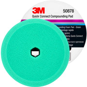 50878 - 3M Polierschwamm grün doppelseitig mit Schnellbefestigung Durchmesser 150 mm