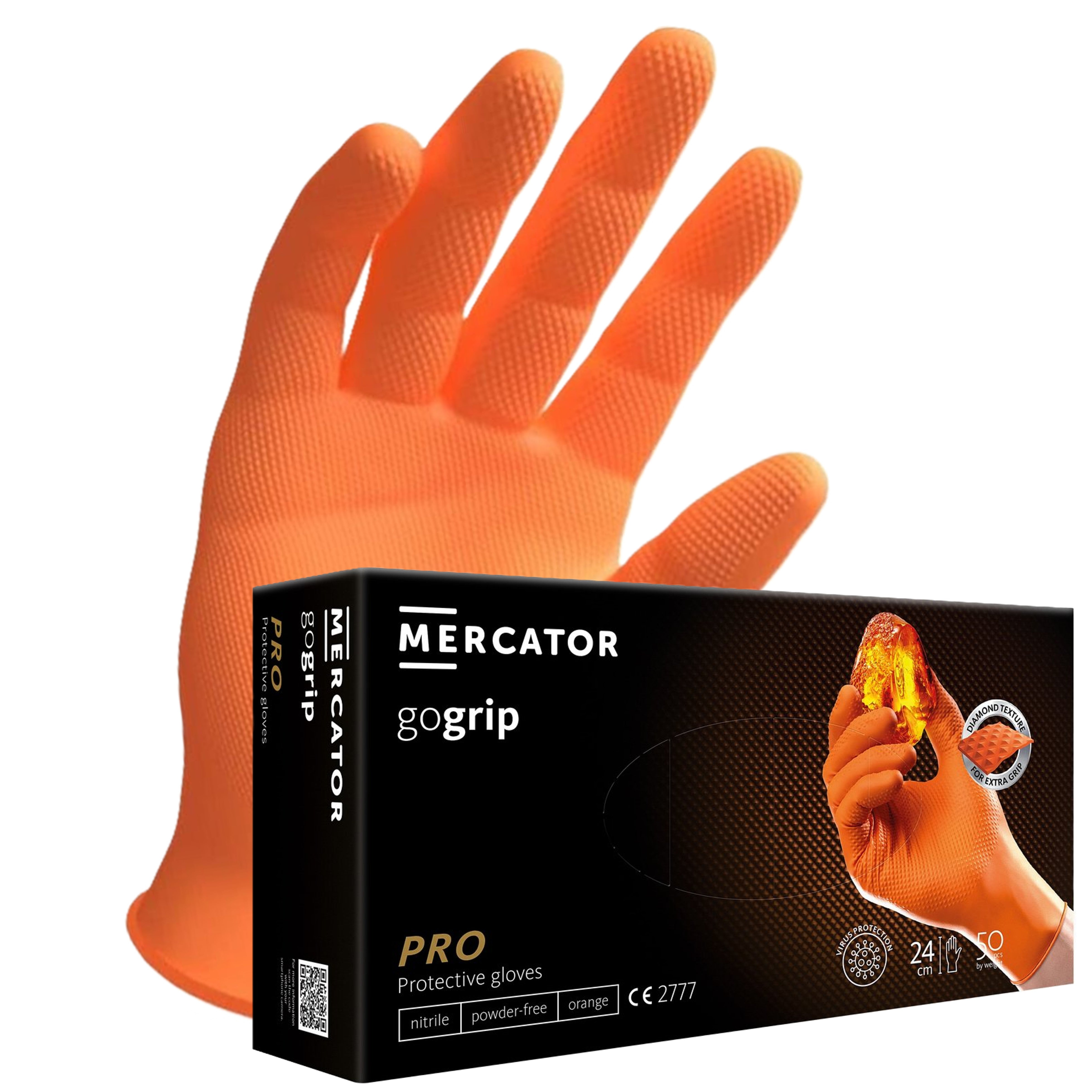 50 gants GOGRIP à picots anti dérapant