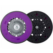 51124 - Weicher Stützteller Durchmesser 150mm für Schleifmaschine 15 Löcher 5/16 UNF schwarz