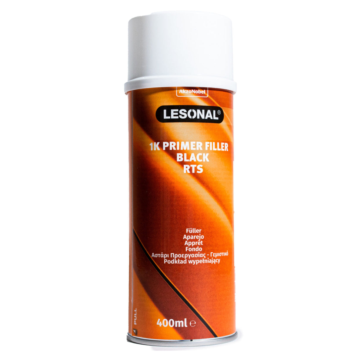 514205 - LESONAL Spray Zwart- primer 1K Primer filler 400 ml