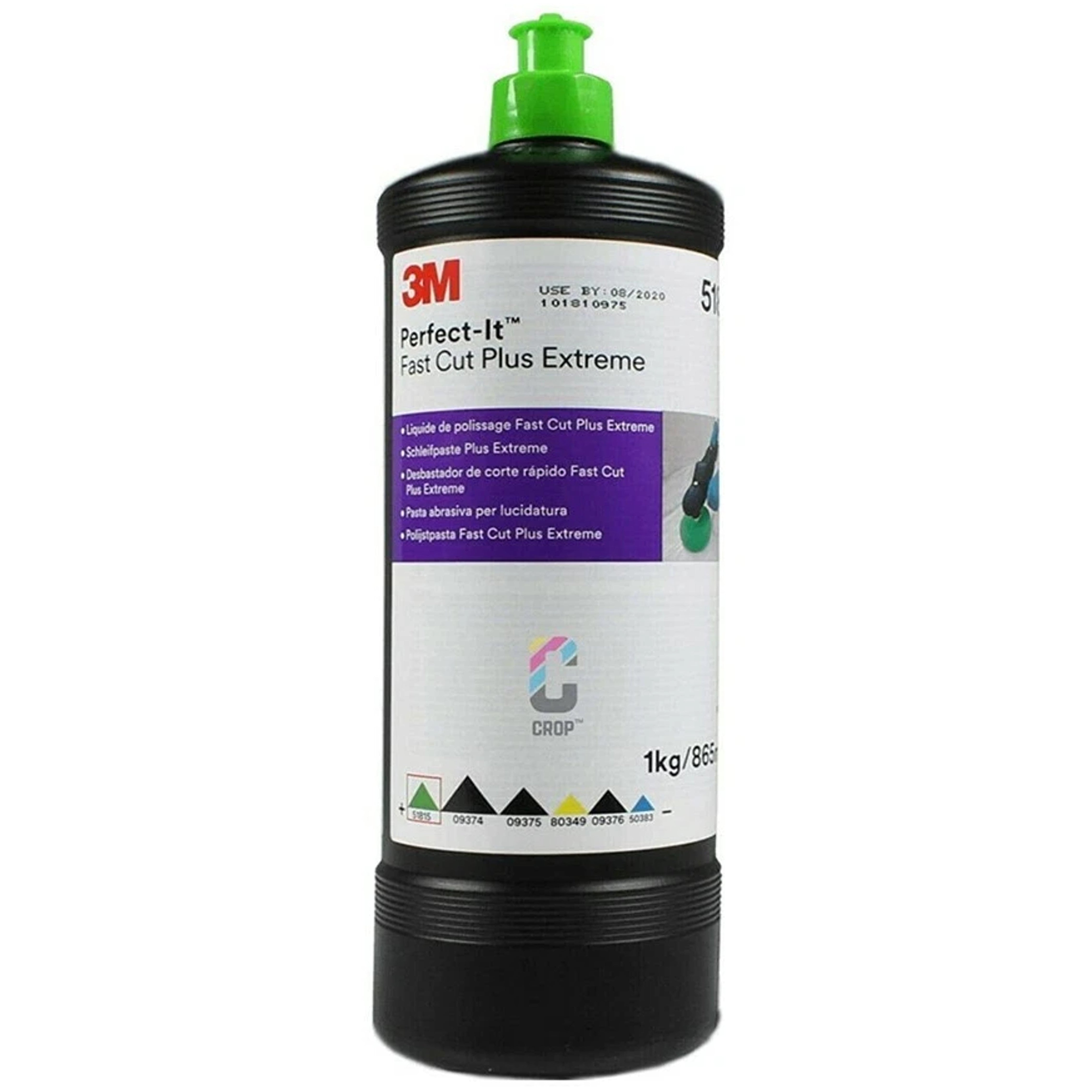 51815 - Liquide à polir fast cut plus extrême bouchon vert 865ml - 3M