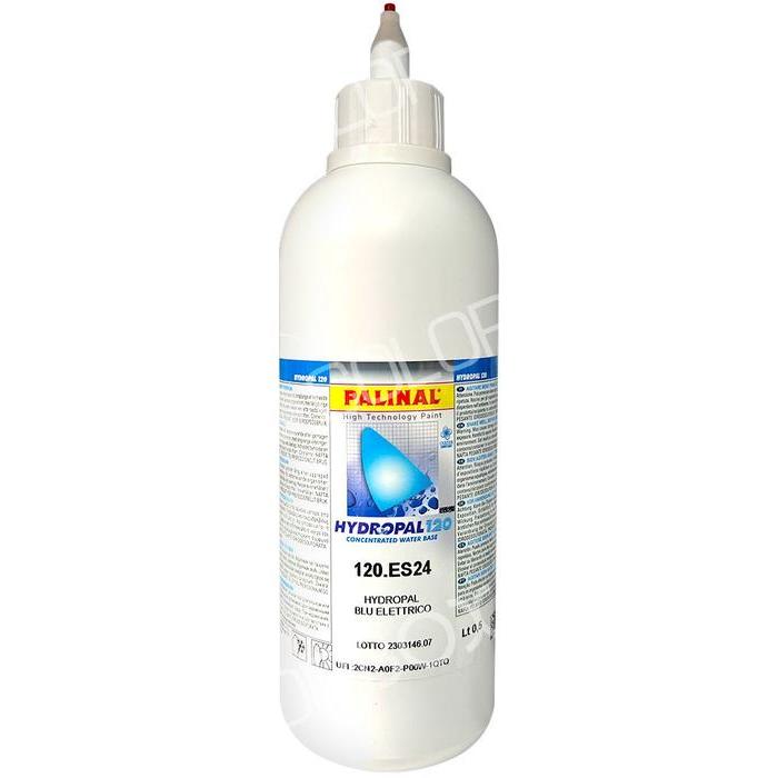 120.ES24 - Peinture Hydro PALINAL Bleu électrique 0.5L - PALINAL