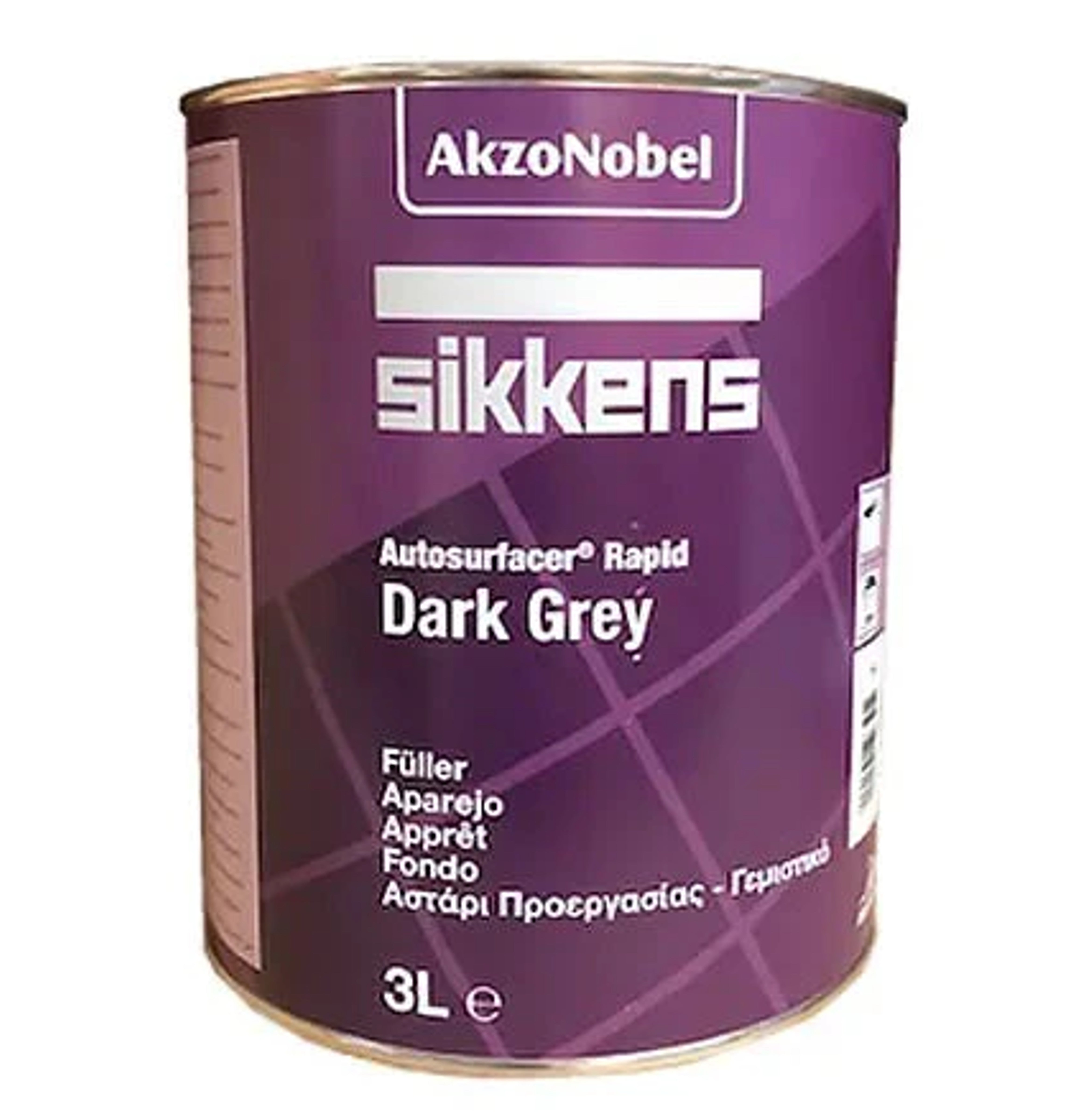 523104 - Primer SIKKENS dunkelgrauer Autosurfacer schnell 3L
