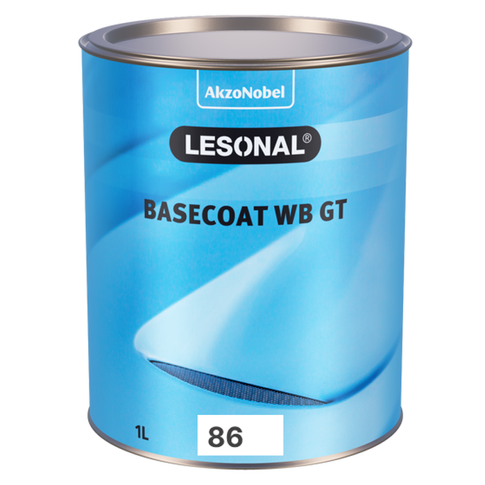 86WB - Peinture carrosserie LESONAL Rouge violet transparent 1L - LESONAL