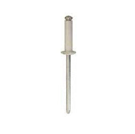 4925 - Rivet épanoui blanc 4 x16mm pour plaque d'immatriculation RESTAGRAF - RESTAGRAF