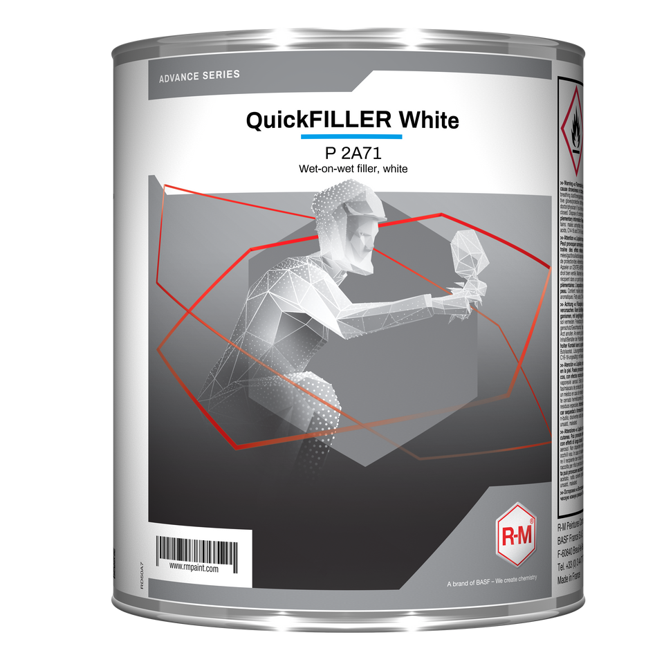 P2A71 - Apprêt RM quickFILLER blanc Advance Series 3L - RM