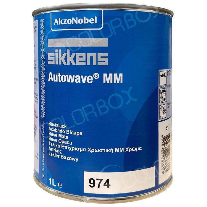 MM974 - Peinture carrosserie SIKKENS Jaune oxyde foncé transparent 1L - SIKKENS
