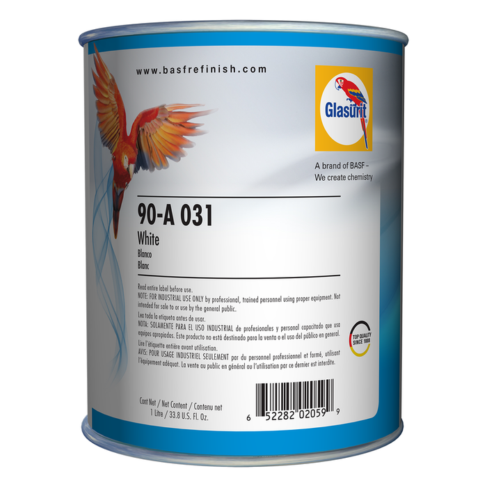90A031 - Peinture carrosserie GLASURIT White 1L - GLASURIT