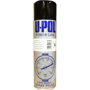 PCGB/AL - Peinture carrosserie UPOL noir brillant aérosol Power Can 500ml - UPOL