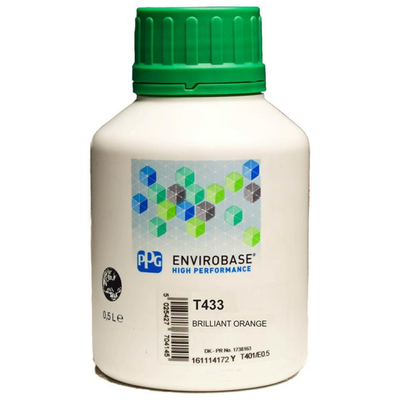T433 - Peinture carrosserie PPG Envirobase High Performance Orange vif 0.5L - PPG