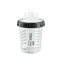 KEMTEX 13.331244-125 - Godets jetables 180ml 125µ - 50 pièces