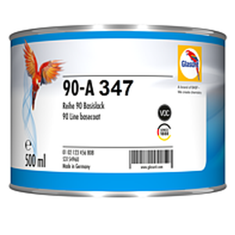90A347 - Peinture carrosserie GLASURIT Bordeaux 0.5L - GLASURIT