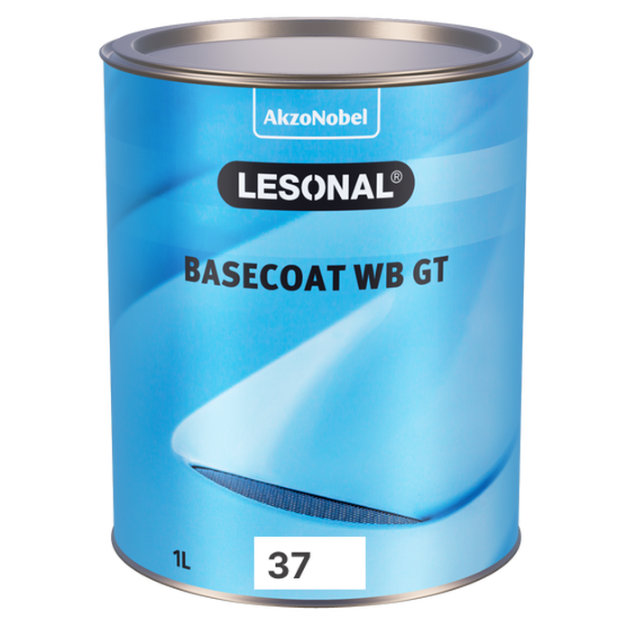37WB - Peinture carrosserie LESONAL Rouge foncé oxyde transparent 1L - LESONAL