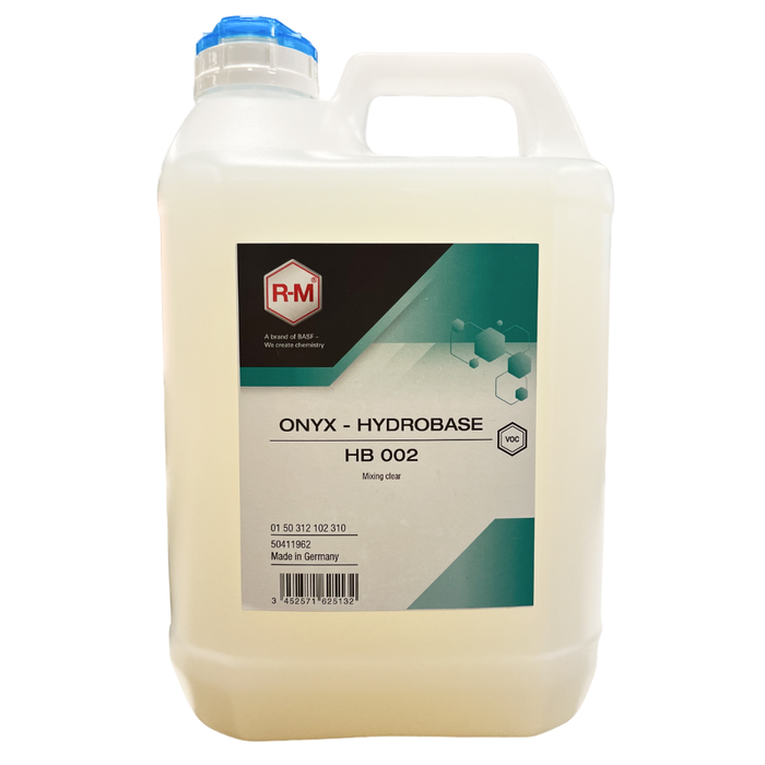 HB002 - Peinture carrosserie RM Hydrobase onyx standard 5L - RM
