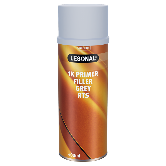 514189 - Bombe aérosol LESONAL Gris apprêt 1K Primer filler 400 ml - LESONAL